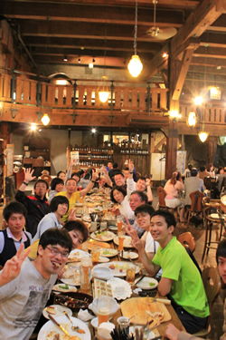 Dinner with Lab
